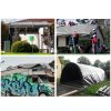 8x10ft Heavy Duty Poly Tarp/ Silver+Black