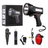 High Lumens LED Flashlight Rechargeable Spotlight