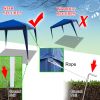 10''x10''(3 x 3m) Practical Waterproof Right-Angle Folding Tent  XH