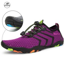 Light And Portable Beach Wading Shoes (Option: Purple-47)