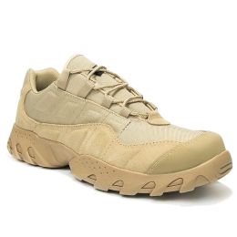 Outdoor Hiking Shoes Training Military Fan Combat Shoes Military Fan Boots (Option: Sand color-44)