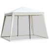 Patio Gazebo Sun Shade Screen Shelter Waterproof Tent