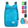 20L Unisex Lightweight Outdoor Backpack; Waterproof Folding Backpack; Casual Capacity Camping Bag For Travel Hiking Cycling Sport