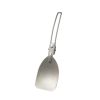 Outdoor folding frying spatula camping portable 304 stainless steel rice spatula barbecue picnic tableware hiking travel funnel